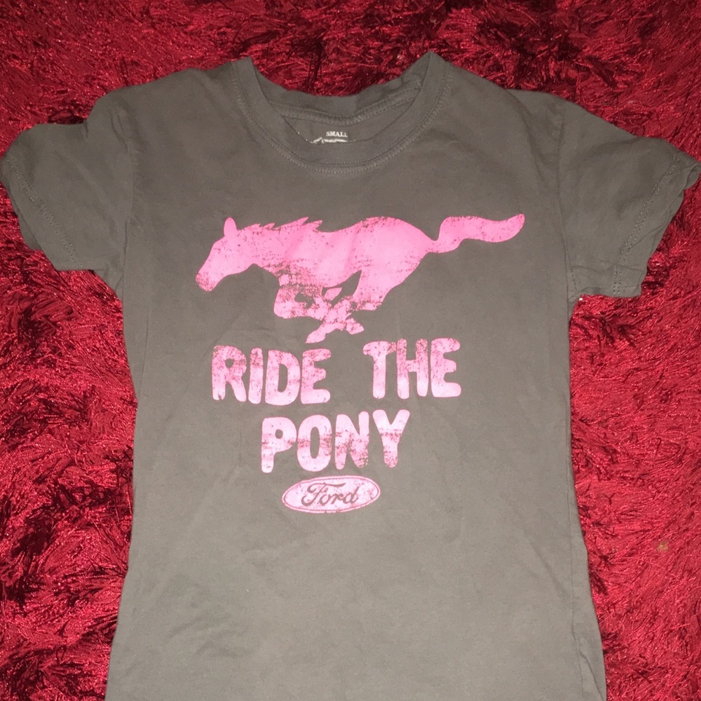 Ride The Pony Ford Mustang shirt